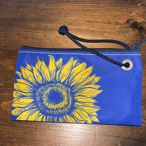Sea Bags Sunflower Wristlet